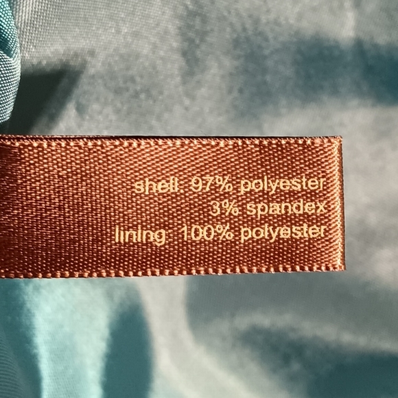 The Limited New With Tag Women's Teal Halter Cocktail Dress, Size 4, - Picture 8 of 10